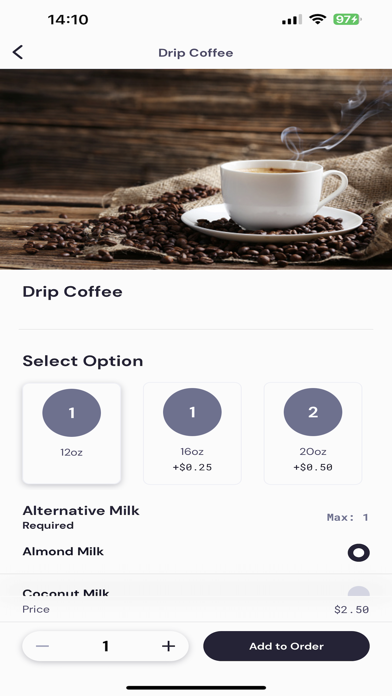 Pueblo Coffee Company Screenshot