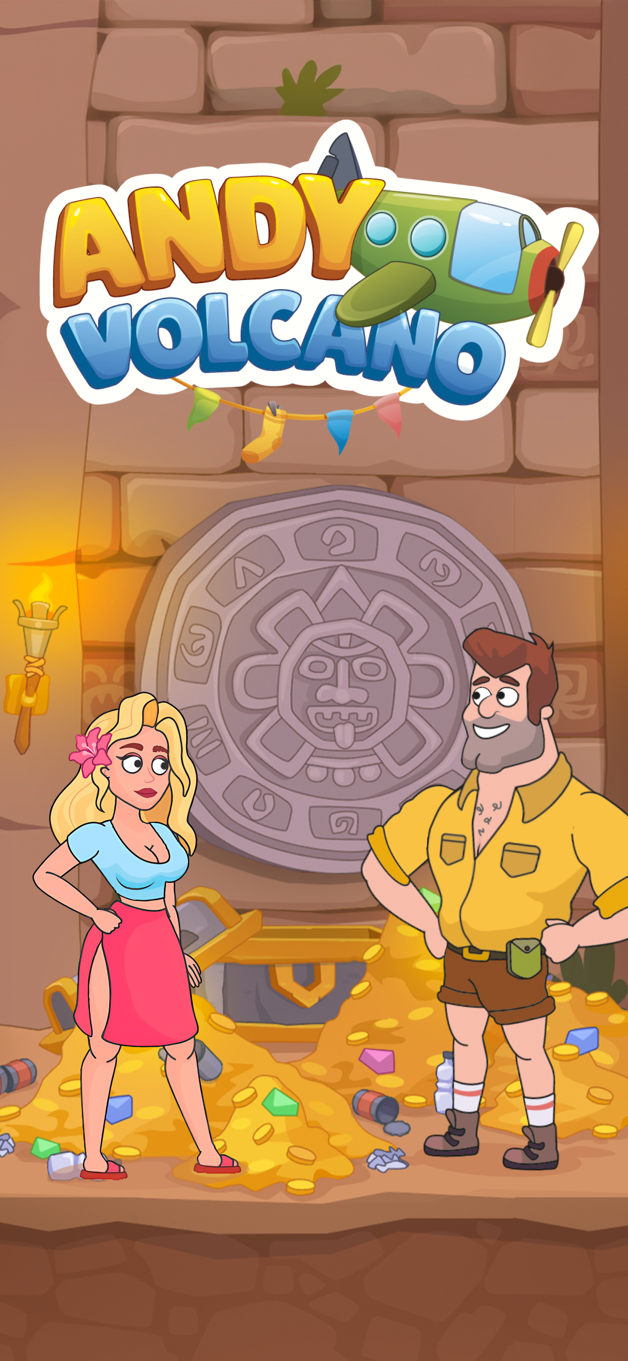 Andy Volcano: Tile Match Story