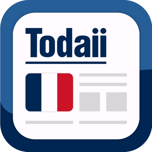 Todaii: Learn French by News icon