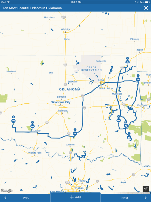 TravelOK iPad screenshot 8 - Travel app