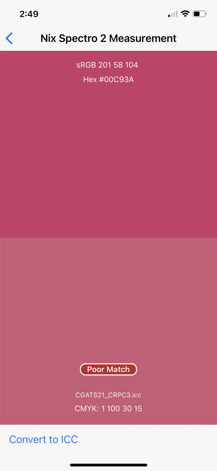 Seeing Color - ICC Profile