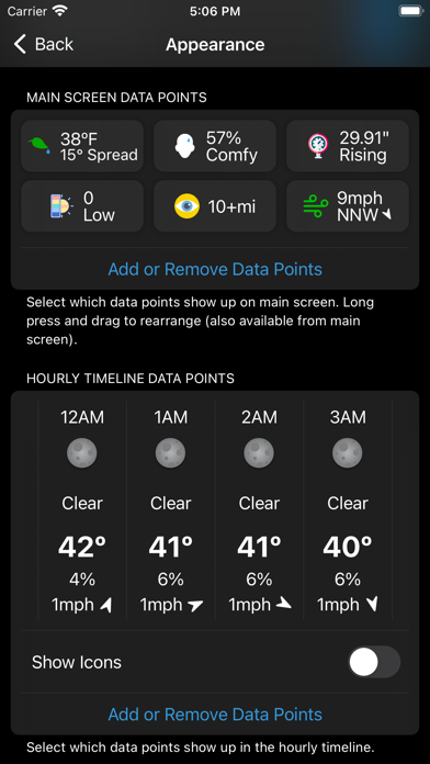 Forecast Bar - Weather + Radar Screenshot