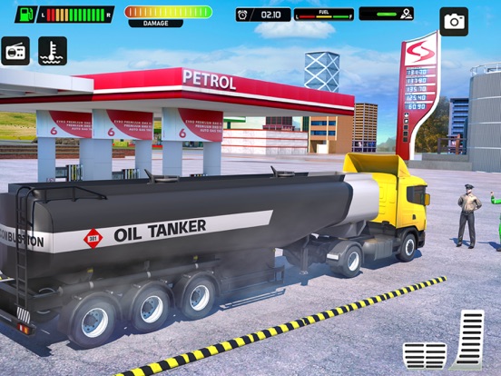 Oil Tanker Truck Driver Gamesのおすすめ画像1