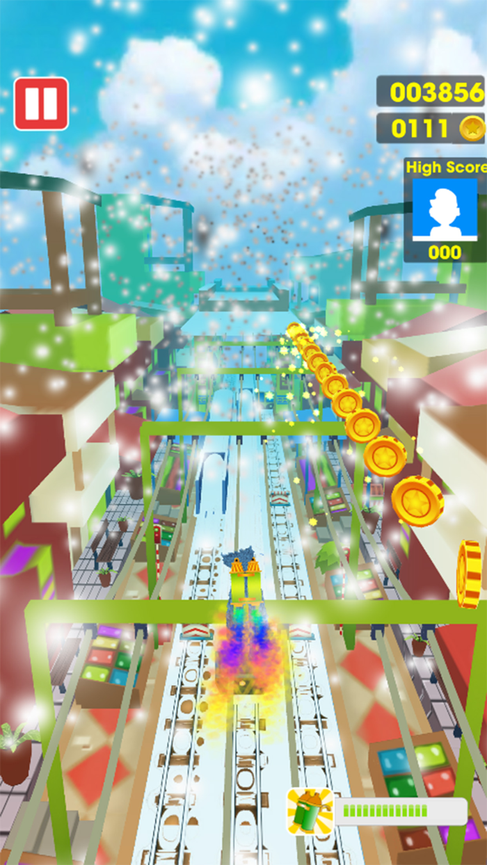 FNF Sky Train Surfers