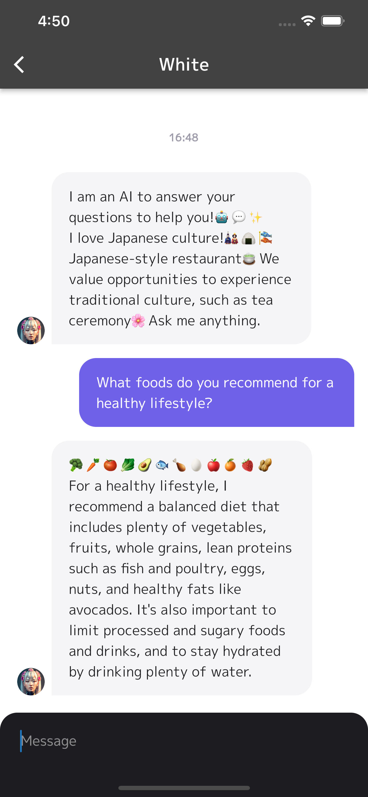 AI White | Chat Assistant