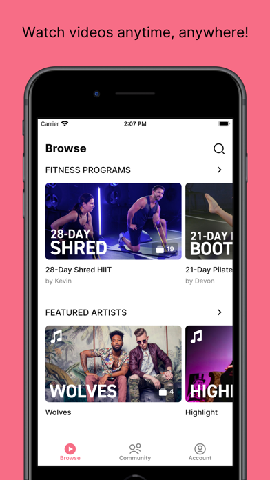 TurboFit App Screenshot