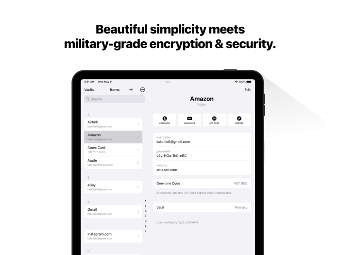 Passcodes Password Manager