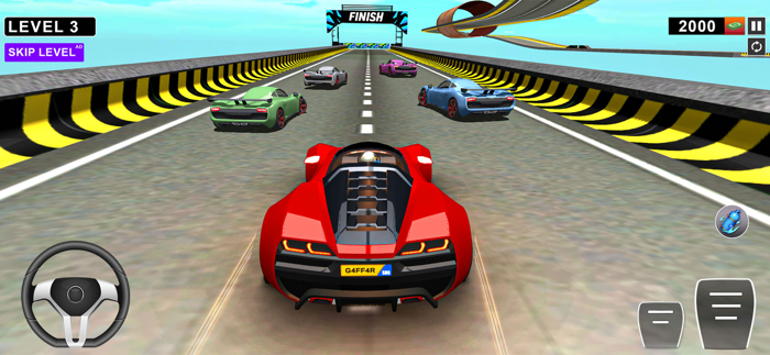 Ramp Racing Car Stunt Games 3D