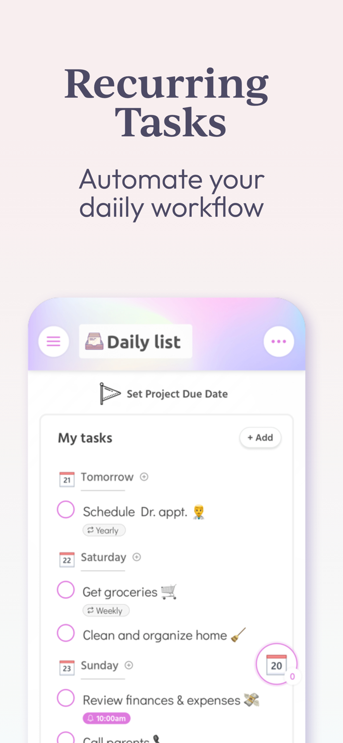 Simplish Planner and To Do List