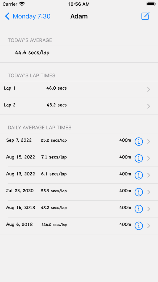 #3. Circuit Lap Timer (iOS) 게시자: Godfrey Raftesath