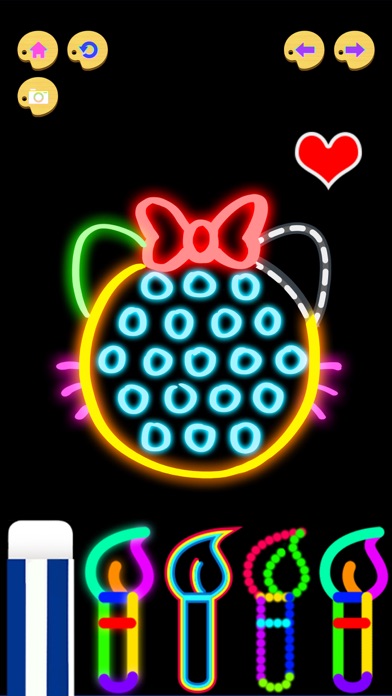 Kids Pop It Doodle Art Games Screenshot