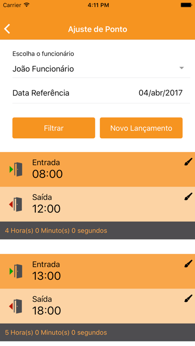 Screenshot #3 pour Hora do Lar - Empregador