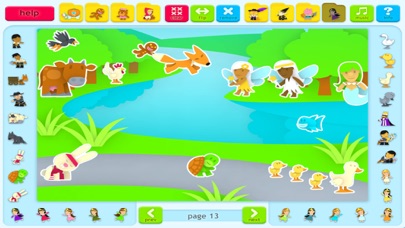 Fairy Tales Sticker Book Screenshot