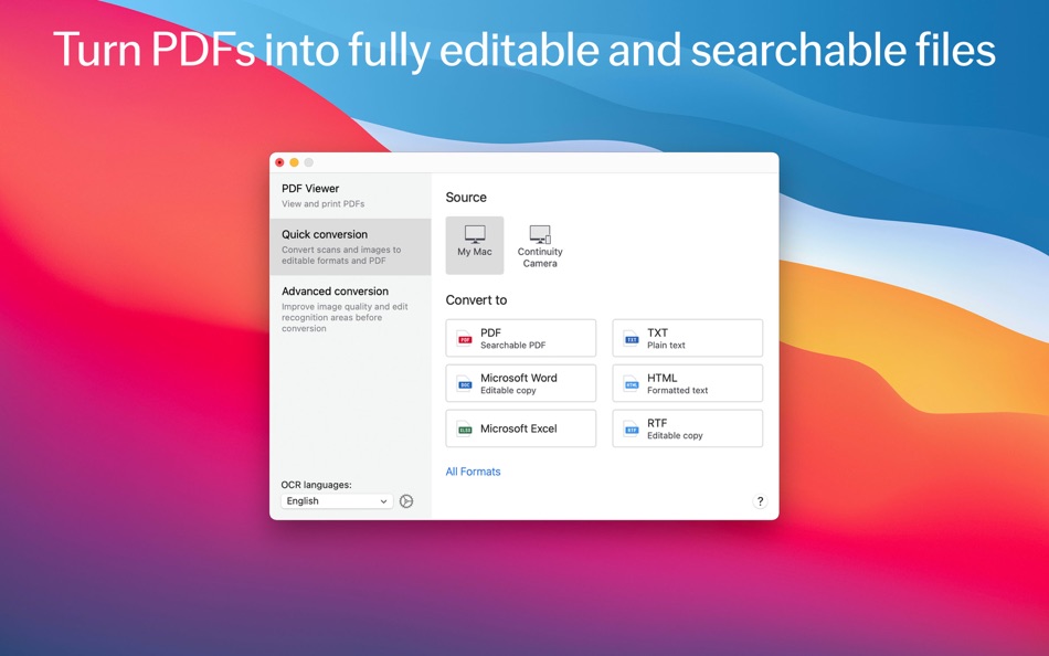 #4. FineReader PDF: OCR Converter (macOS) 由: ABBYY USA Software House Inc