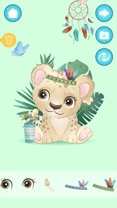 Baby Animals Funny Faces Game Screenshot