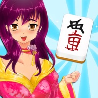 Mahjong Pretty Manga Girls logo
