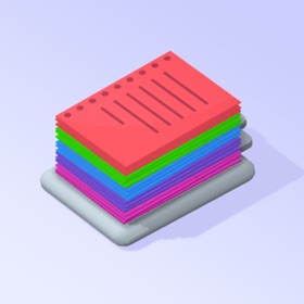 Snímky obrazovky (5) Paper Shuffle Sort
