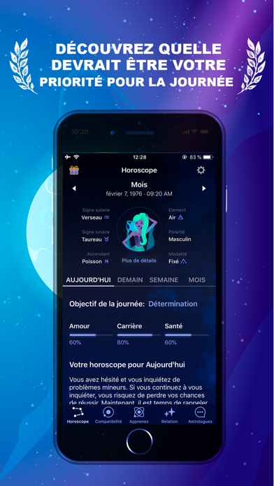 Screenshot #2 pour Nebula: Horoscope & Astrology