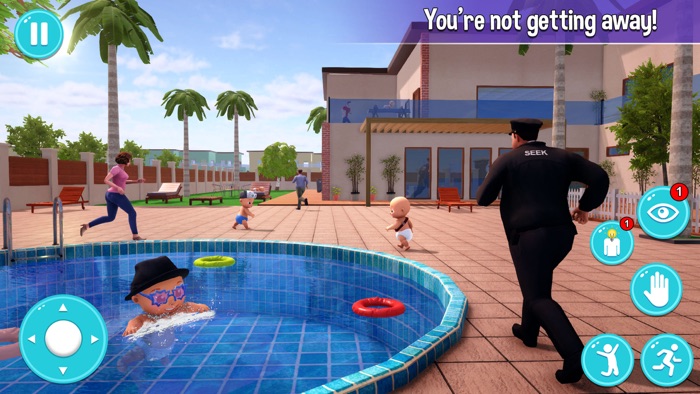 Hide and Seek Stumble Baby 3D