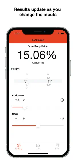 Game screenshot Body Fat Calculator By Amobeo mod apk