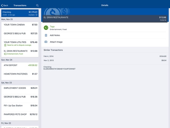 WEPCO Mobile iPad screenshot 1 - Finance app