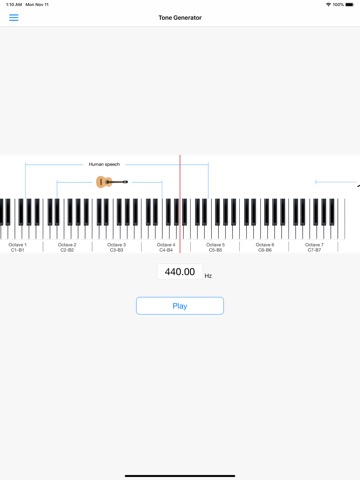 Tone Generator Appのおすすめ画像1