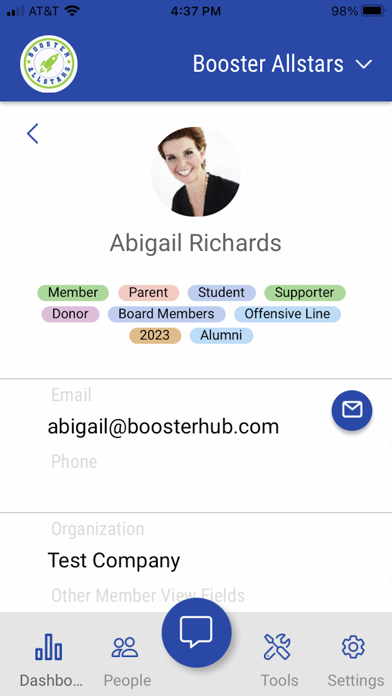 BoosterHub: Booster Club App Screenshot