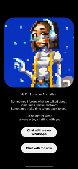 Game screenshot Luna AI Chatbot for WhatsApp mod apk
