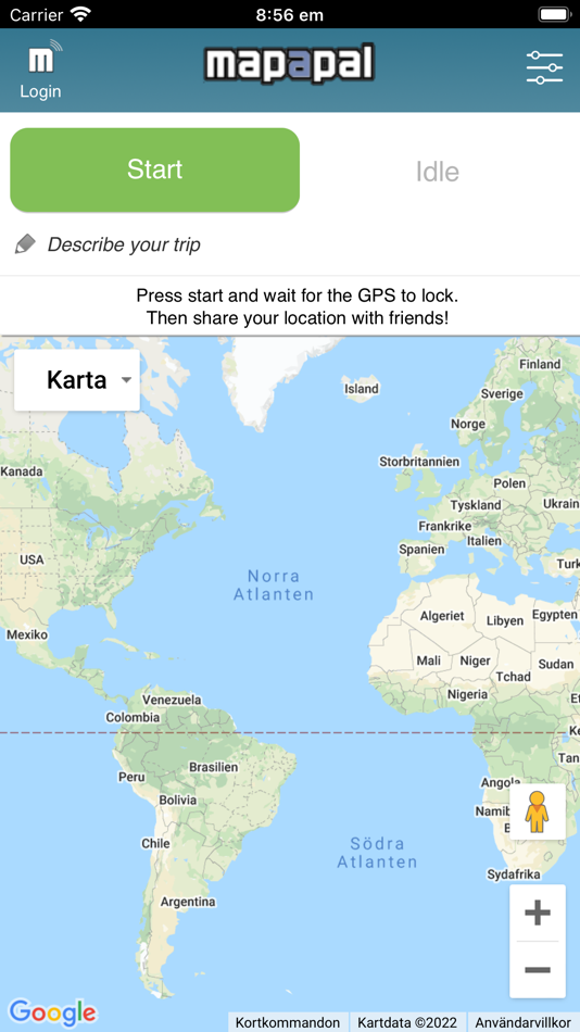 #1. Mapapal -Real Time GPS Tracker (iOS) 由: Jan Asmundsson