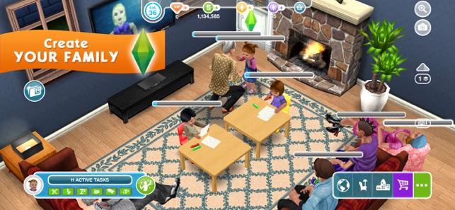 The Sims FreePlay MOD 5.81.0 (Unlimited money, VIP unlocked)
