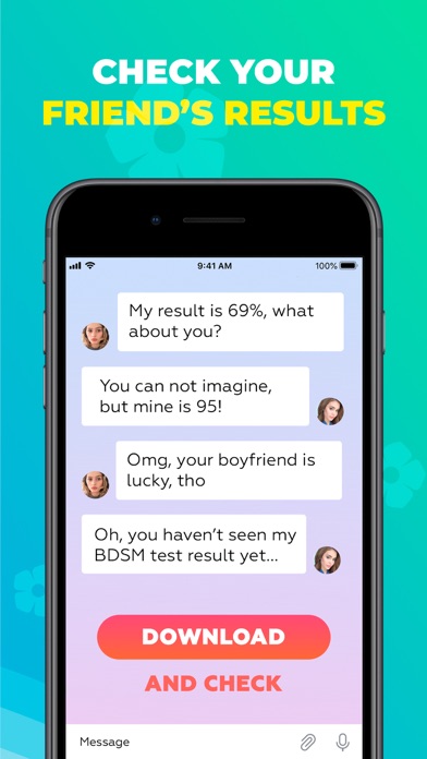 Vulgarity Test & 10 Sex Tests Screenshot