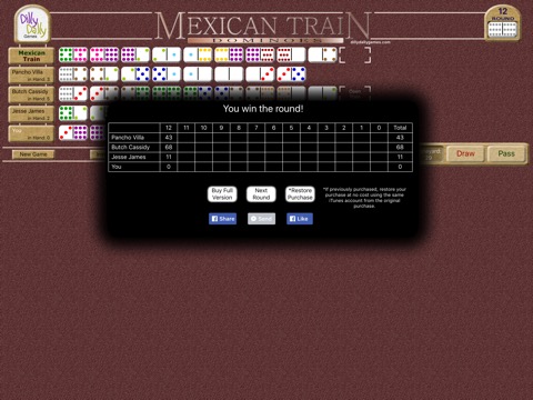 Mexican Train Dominoesのおすすめ画像5