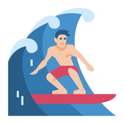 Surfing Stickers App