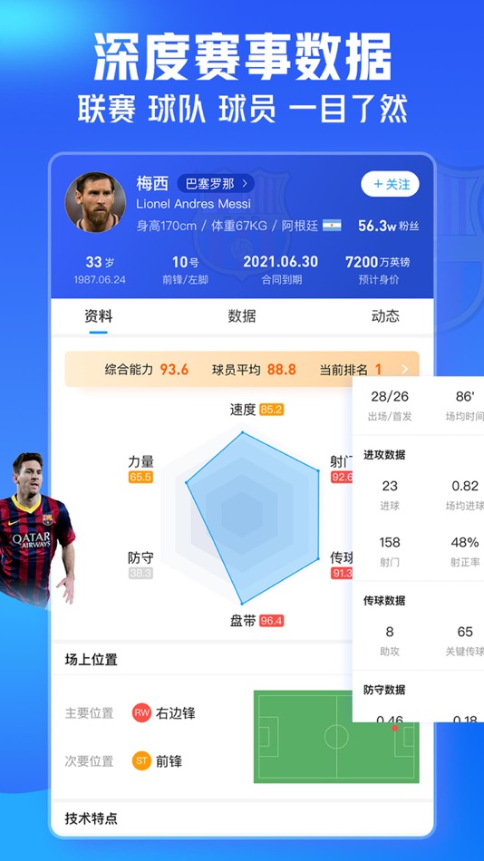 #3. 即嗨体育-足篮球大数据分析预测模型 (iOS) Podle: 贵州即嗨网络科技有限公司