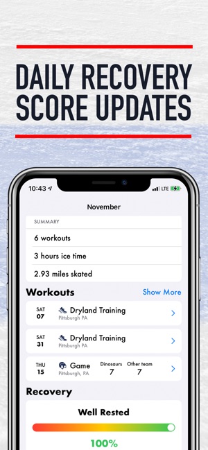 Hockey tracker app apple watch sales