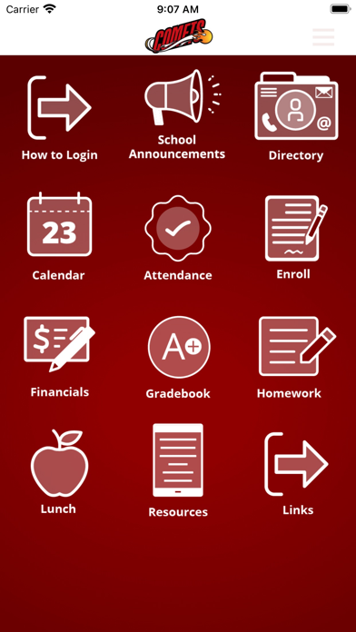 St. Thomas School FACTS Screenshot