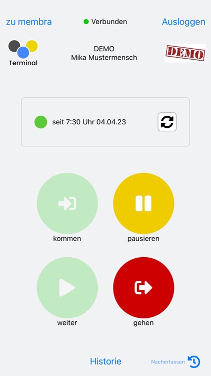 membra Offline-Terminal