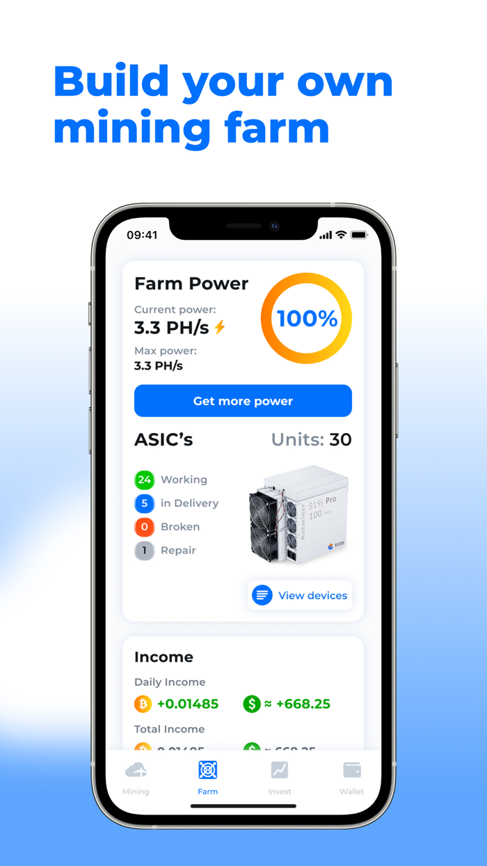 ECOS Bitcoin Mining and Wallet