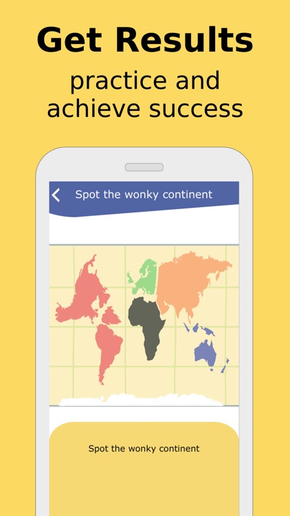 Continent Map World Learn Game