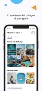Visbo Dream Vision Board Maker screenshot #1 for iPhone