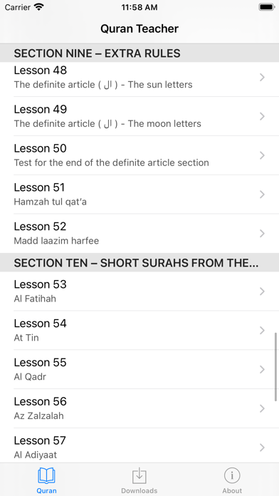 Quran Teacher Screenshot