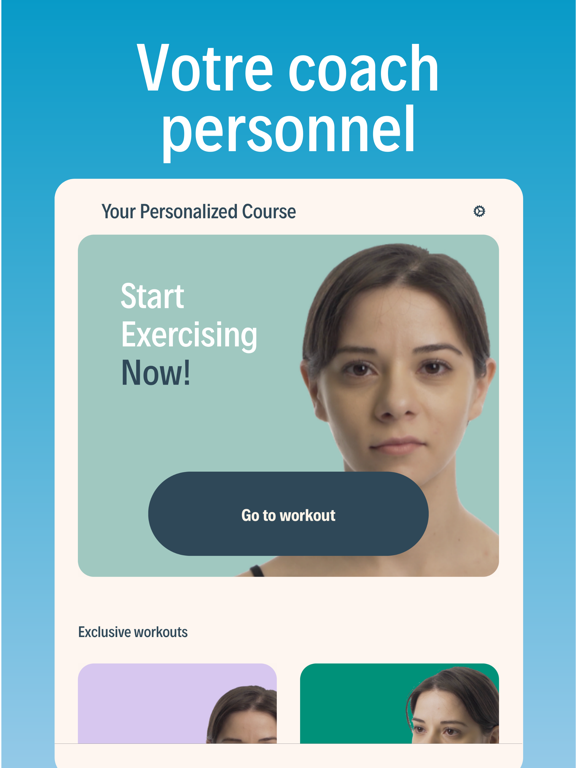 Screenshot #4 pour Face Yoga: visage, fitness