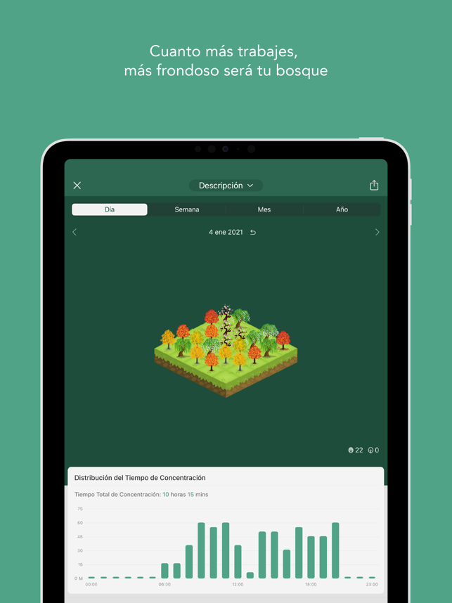 ‎Forest - Mantente concentrado Screenshot