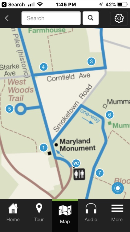 Antietam Trail Map App screenshot-4