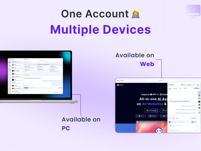 Monica AI - Make It More Fun