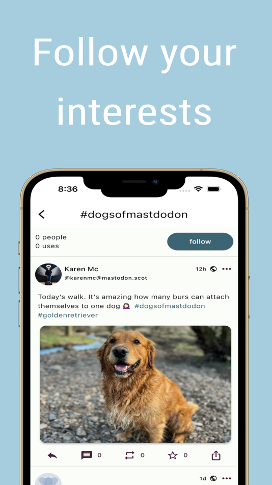 #1. trunks for Mastodon (iOS) 由: FooBar Software LLC