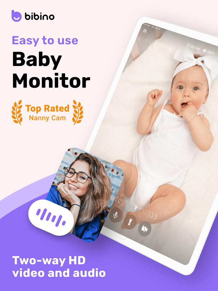 Bibino Baby Monitor Nanny Cam