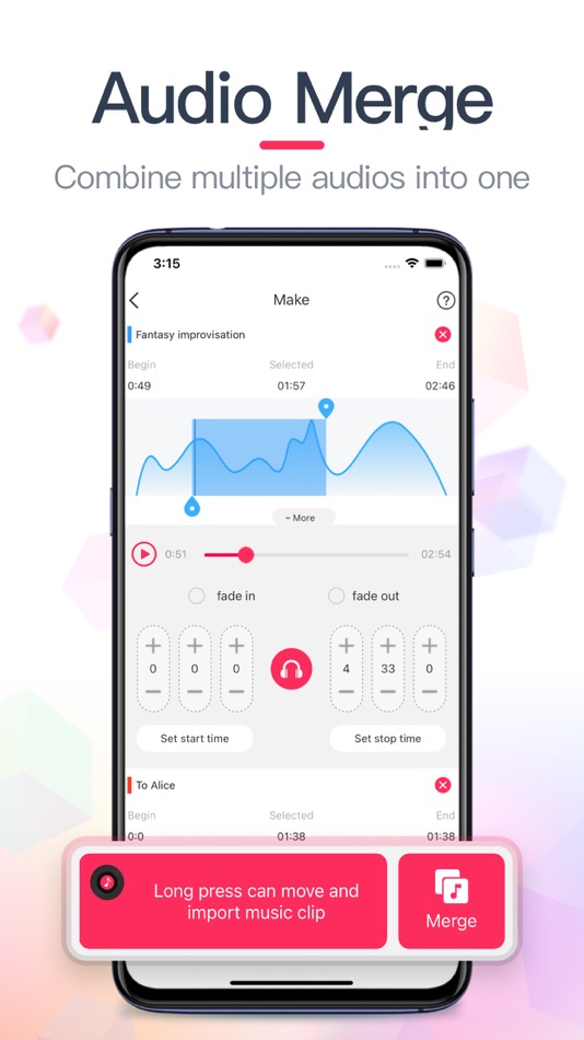 #3. Audio Editor & Music Mixer (macOS) Podle: Wuhan Net Power Technology Co., Ltd