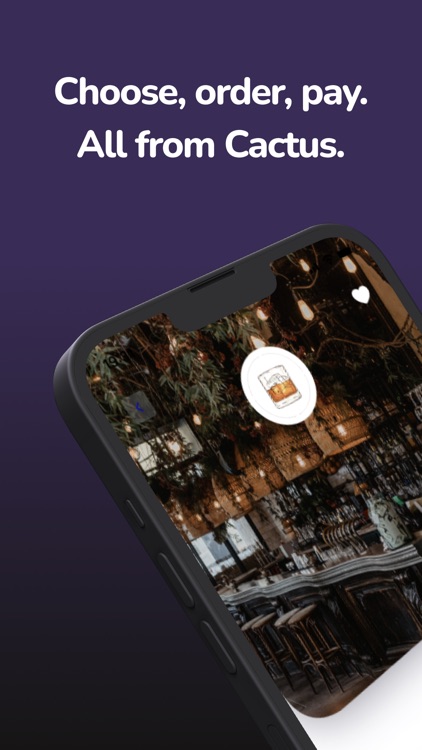 Cactus ~ Choose. Order. Pay.