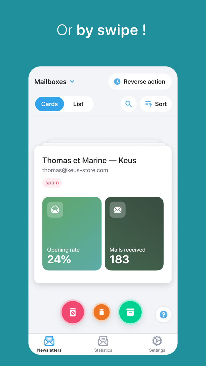 Cleanfox - Mail and Spam Cleaner